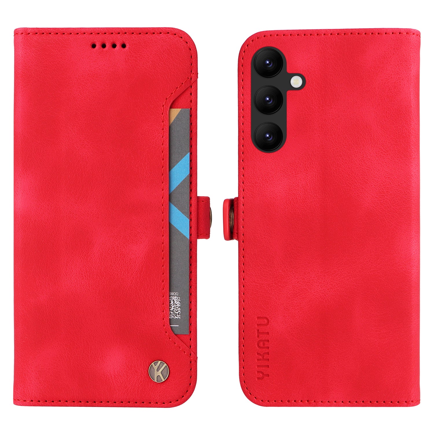 YIKATU YK-002 For Samsung Galaxy A34 5G Skin-Touch PU Leather Flip Cover Drop-Proof Wallet Phone Case with Card Slot YIKATU YK-002 For Samsung Galaxy A34 5G Skin-Touch PU Leather Flip Cover Drop-Proof Wallet Phone Case with Card Slot